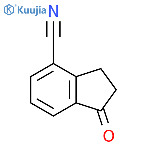 1-Oxo-2,3-dihydro-1H-indene-4-carbonitrile structure