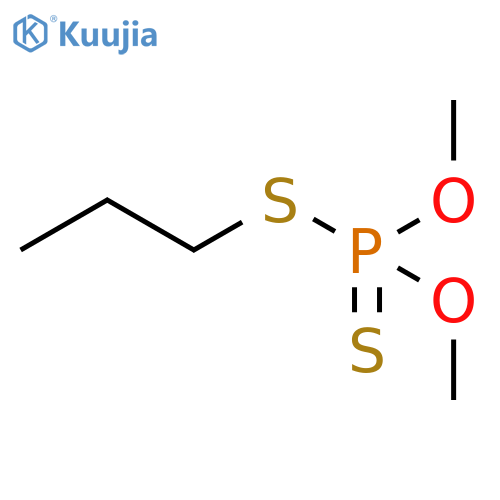 PHOSPHORODITHIOIC ACID, O,O-DIMETHYL S-PROPYL ESTER structure