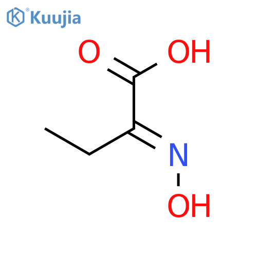 Butanoic acid, 2-(hydroxyimino)- structure
