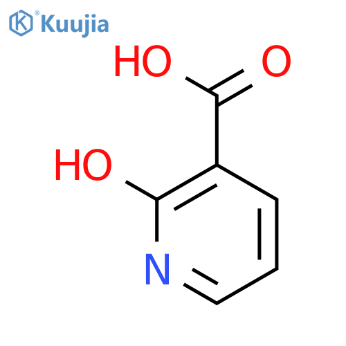 2-hydroxypyridine-3-carboxylic acid structure