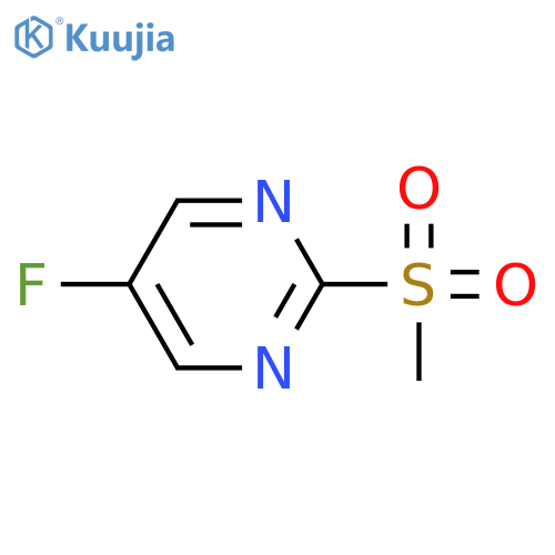 5-Fluoro-2-(methylsulfonyl)pyrimidine structure