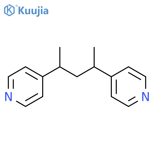Pyridine, 4,4'-(1,3-dimethyl-1,3-propanediyl)bis- structure