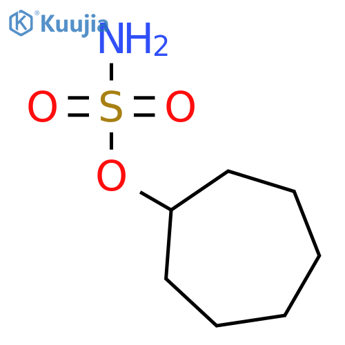 cycloheptyl sulfamate structure