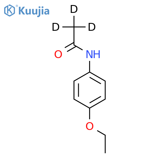 Phenacetin-d3 structure