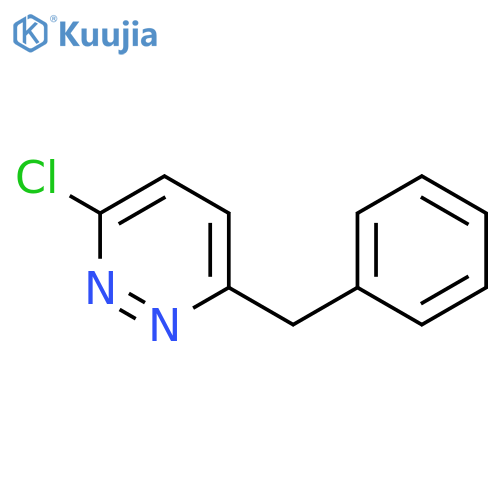 3-Benzyl-6-chloropyridazine structure