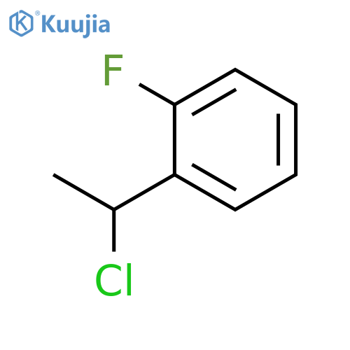Benzene, 1-(1-chloroethyl)-2-fluoro- structure
