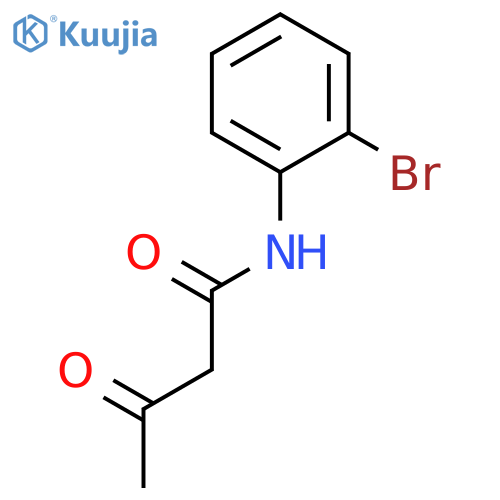 n-(2-Bromophenyl)-3-oxobutanamide structure