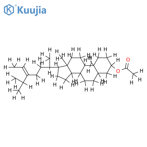 24(28)Z-3beta-Acetoxy-5alpha-stigmast-24(28)-en structure