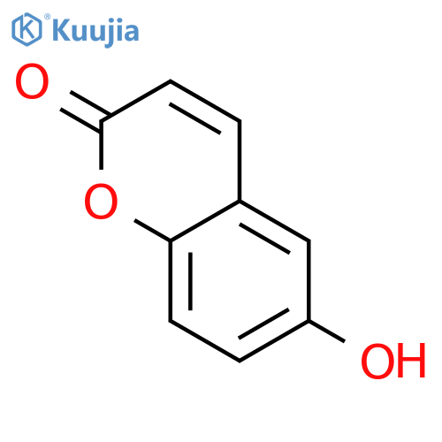 6-Hydroxy-2H-chromen-2-one structure