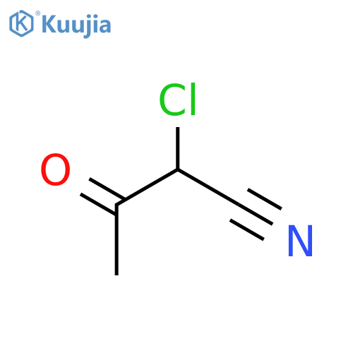 2-chloro-3-oxo-butyronitrile structure