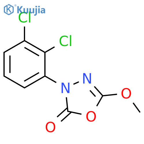 1,3,4-Oxadiazol-2(3H)-one, 3-(2,3-dichlorophenyl)-5-methoxy- structure