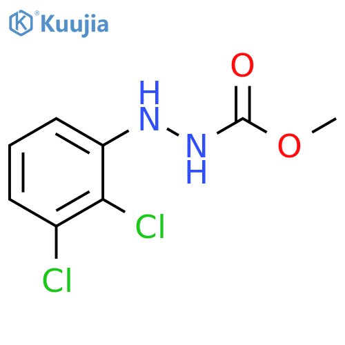 Hydrazinecarboxylic acid, 2-(2,3-dichlorophenyl)-, methyl ester structure