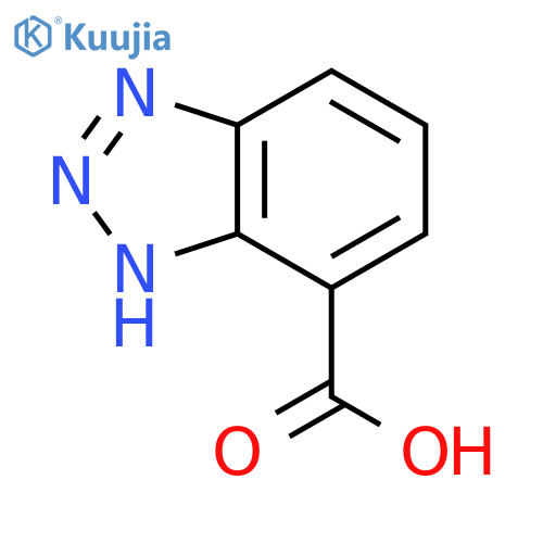 1H-benzotriazolecarboxylic acid structure