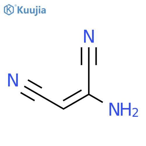 2-BUTENEDINITRILE, 2-AMINO-, (2E)- structure