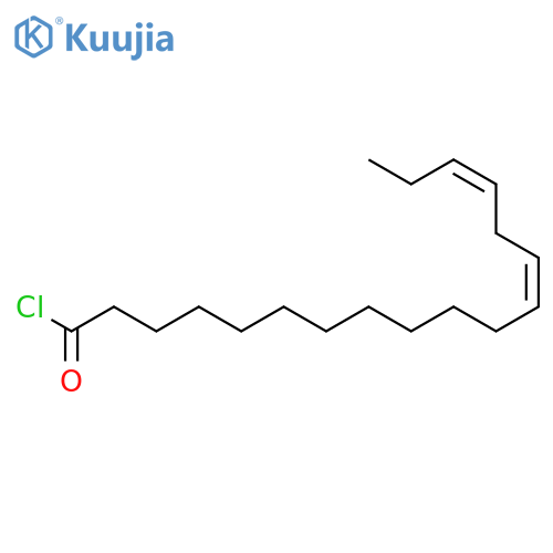 12,15-Octadecadienoyl chloride, (12Z,15Z)- structure