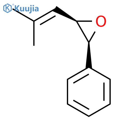 Oxirane, 2-(2-methyl-1-propenyl)-3-phenyl-, (2R,3S)-rel- structure