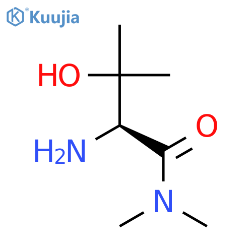 Butanamide, 2-amino-3-hydroxy-N,N,3-trimethyl-, (2S)- (9CI) structure