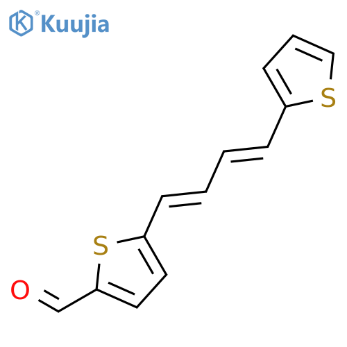 2-Thiophenecarboxaldehyde, 5-[(1E,3E)-4-(2-thienyl)-1,3-butadienyl]- structure