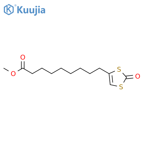 1,3-DITHIOLE-4-NONANOIC ACID, 2-OXO-, METHYL ESTER structure