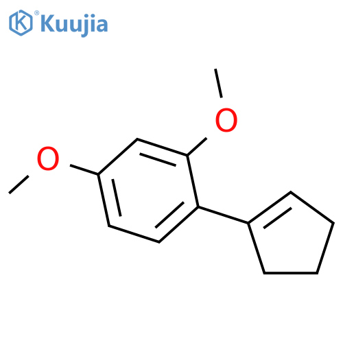 1-(cyclopent-1-en-1-yl)-2,4-dimethoxybenzene structure