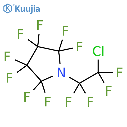 Pyrrolidine,1-(2-chloro-1,1,2,2-tetrafluoroethyl)-2,2,3,3,4,4,5,5-octafluoro- structure