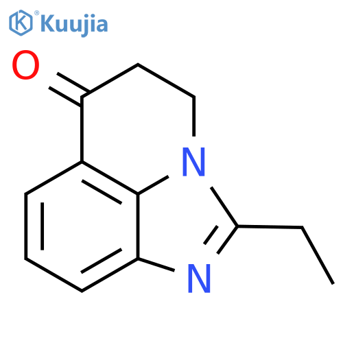 6H-Imidazo[4,5,1-ij]quinolin-6-one,2-ethyl-4,5-dihydro-(9CI) structure