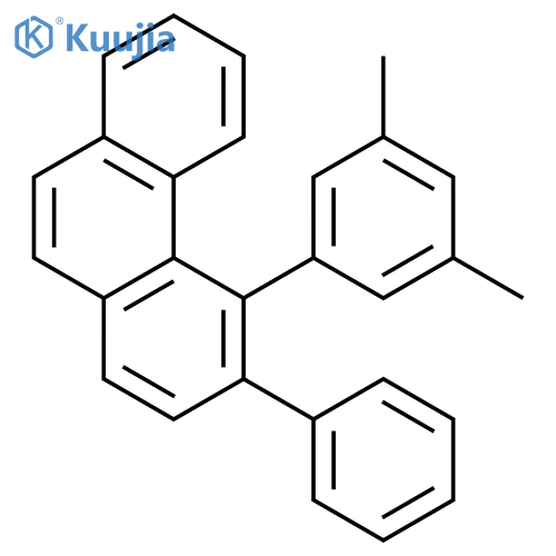Phenanthrene, 4-(3,5-dimethylphenyl)-3-phenyl- structure