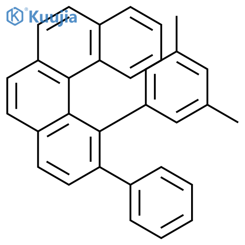 BENZO[C]PHENANTHRENE, 1-(3,5-DIMETHYLPHENYL)-2-PHENYL- structure
