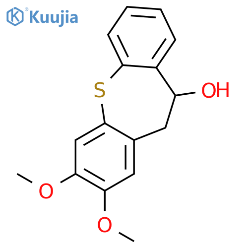 Dibenzo[b,f]thiepin-10-ol, 10,11-dihydro-2,3-dimethoxy- structure