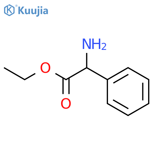 ethyl 2-amino-2-phenylacetate structure