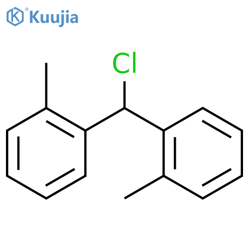 Benzene, 1,1'-(chloromethylene)bis[2-methyl- structure