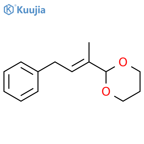 1,3-DIOXANE, 2-[(1E)-1-METHYL-3-PHENYL-1-PROPENYL]- structure