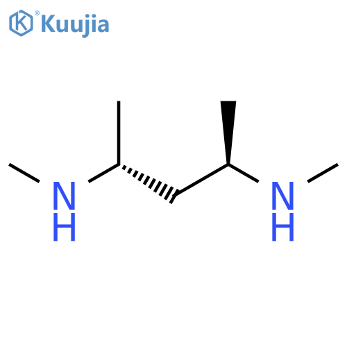 methyl(2R,4R)-4-(methylamino)pentan-2-ylamine structure