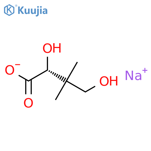 (R)-Pantoic Acid Sodium Salt structure