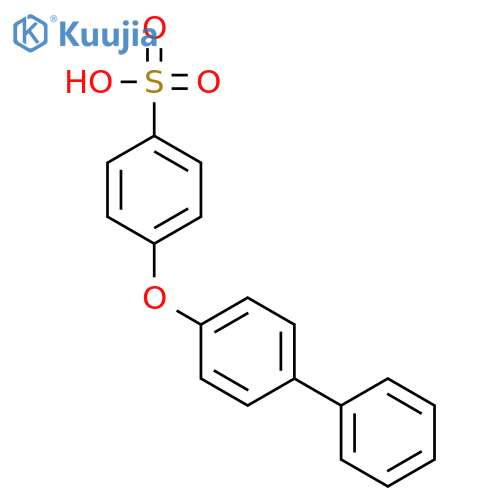 Benzenesulfonic acid, 4-([1,1'-biphenyl]-4-yloxy)- structure