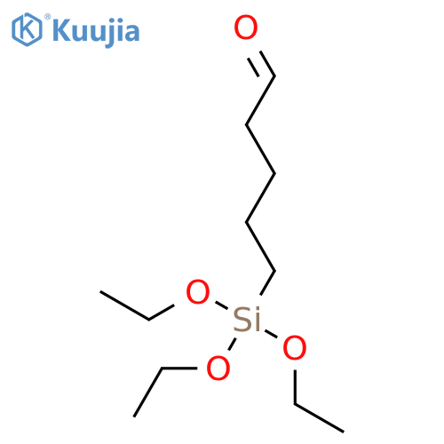 PENTANAL, 5-(TRIETHOXYSILYL)- structure