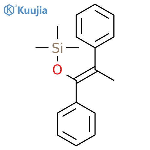 SILANE, [(1,2-DIPHENYL-1-PROPENYL)OXY]TRIMETHYL- structure