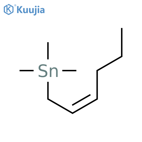 Stannane, (2Z)-2-hexenyltrimethyl- structure