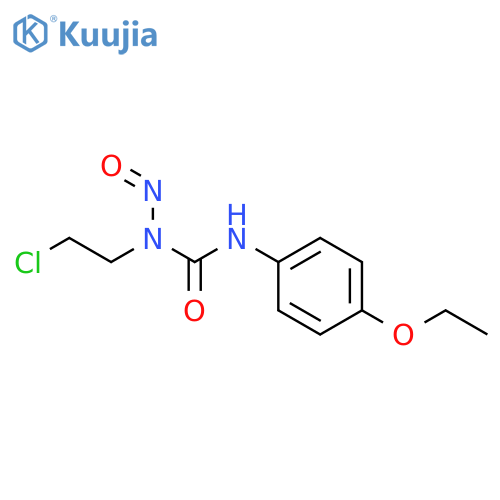 Urea, N-(2-chloroethyl)-N'-(4-ethoxyphenyl)-N-nitroso- structure