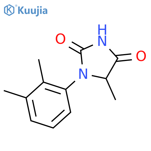 2,4-Imidazolidinedione, 1-(2,3-dimethylphenyl)-5-methyl- structure