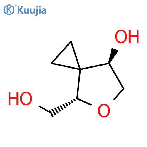 5-Oxaspiro[2.4]heptane-4-methanol, 7-hydroxy-, (4S,7R)- structure