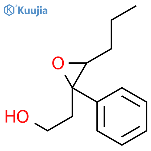 OXIRANEETHANOL, 2-PHENYL-3-PROPYL- structure