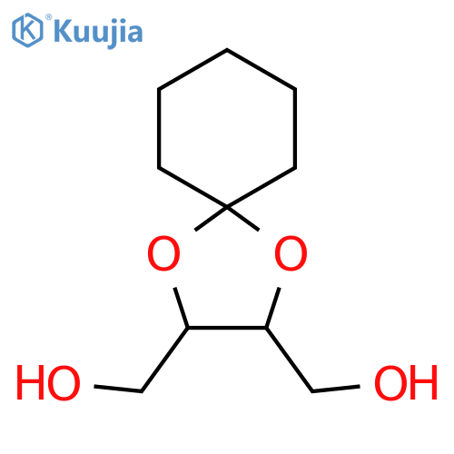 1,4-Dioxaspiro[4.5]decane-2,3-dimethanol, (2S,3S)- structure