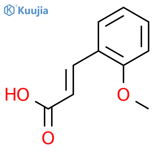 (E)-3-(2-Methoxyphenyl)acrylic Acid structure