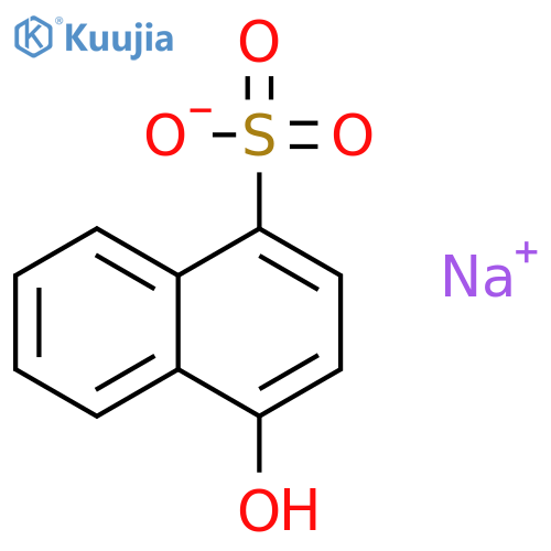 1-Naphthol-4-sulfonic Acid Sodium Salt structure