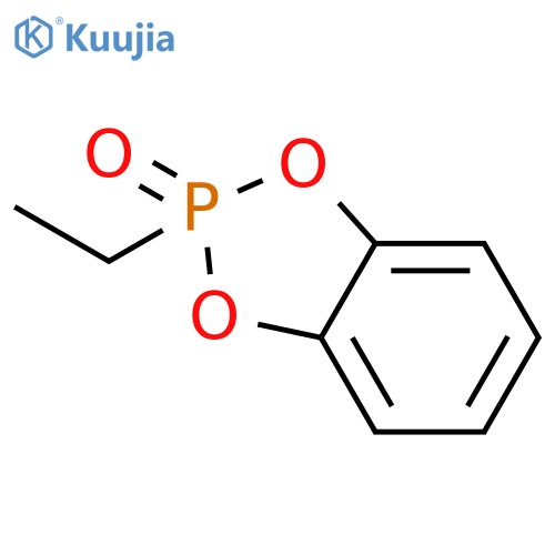 1,3,2-BENZODIOXAPHOSPHOLE, 2-ETHYL-, 2-OXIDE structure