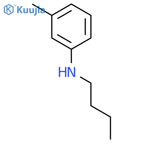 N-Butyl-3-methylaniline structure