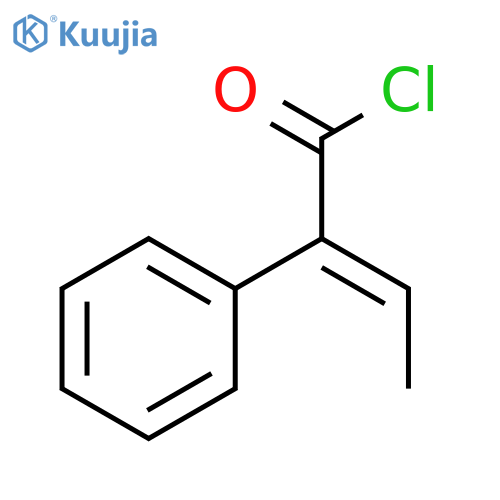 (αE)-α-Ethylidenebenzeneacetyl Chloride (97%) structure
