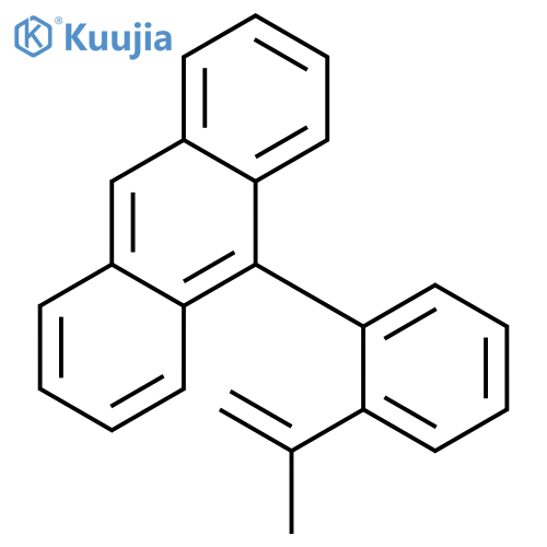 Anthracene, 9-[2-(1-methylethenyl)phenyl]- structure