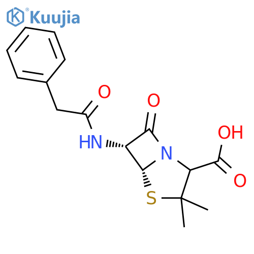 Penicillin G structure